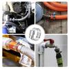 Rusts Resistant Hose Clamp Set Multiple Diameter Pipe Connection Hardware for Home Industrial Use