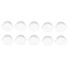 10PCS White Silicone Plug Heat Proof Round Water Proof T Shaped Silicone Plug For Kitchen Bathroom
