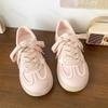 Spring Women's Fashion Casual Sports Shoes New Versatile Flat Shoes Non-slip Heightening White Sneakers Female Vulcanized Shoes