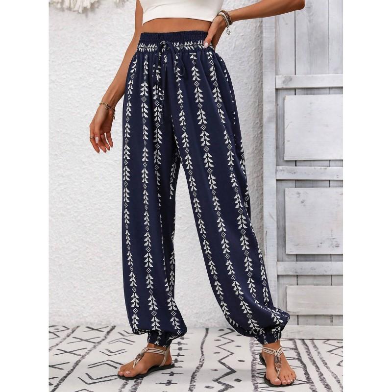Pantaloni largi de damă Pantaloni casual versatili Pantaloni lanternă la modă