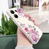 Satin Brocade Phone Case For Xiaomi Redmi Note 14 13 12 12S 11 11S 10 10S 9 9S Pro Plus 4G 5G Liquid Silicone Cover