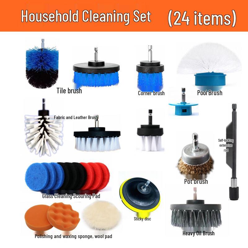 Ally 24-piece Multi-Functional Cordless Cleaner