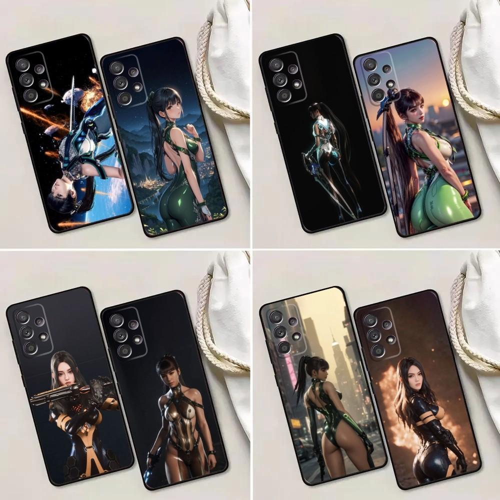 Game Stellar Blade Phone Case For Samsung Galaxy A13,A21s,A22,A31,A32,A52,A53,A71,A80,A91 Soft Black Phone Cover