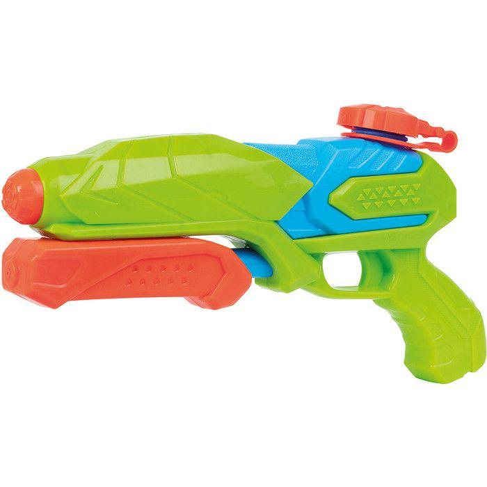 Pistolet à eau 30 cm - plastique, assortiment 2 coloris, pour enfant mixte
