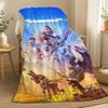 Horizon Zero Dawn Spieldecke 240g Flanelldecke, geeignet für Sofas, Betten, Büros, exquisites Geschenkdecke