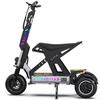 Elektroroller Klappbar OOTD T30 13" 1600W x 2 Motor Elektrischer Offroad-Roller für Erwachsene Mit Sitz 60V 31,2AH LCD-Display Höchstgeschwindigkeit 65 km/h