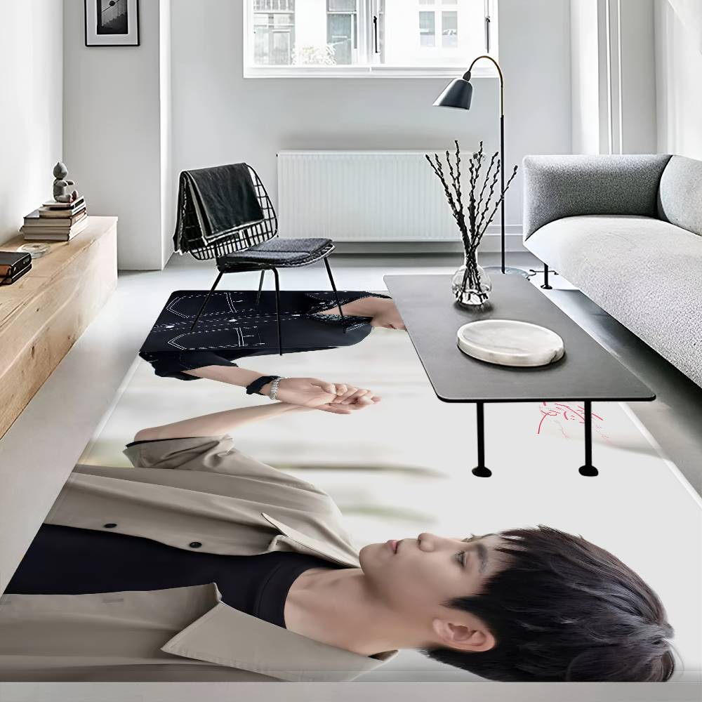 R-Revenged Love Movie 2024 Floor Mat Anti-slip Absorb Water Long Strip Cushion Bedroon Mat Alfombra