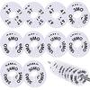 Blulu 10 Pack Clothing Rack Size Dividers Round Hangers Dividers