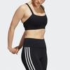 Adidas Yoga Bra Low Intensity Running Logo Sports Tank Women Tops Black H56330