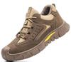 HUIZUMEI Men's Puncture-Proof Anti-Smash Breathable Safety Shoes