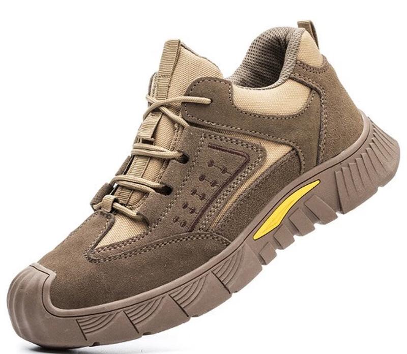 HUIZUMEI Men s Puncture-Proof Anti-Smash Breathable Safety Shoes