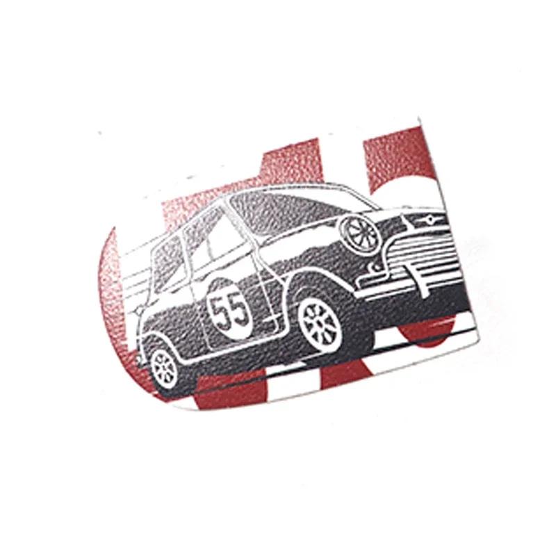 1PC Car Glove Box Handle Decorative Storage Box Leather Sticker For MINI COOPER S For F55 F56 F57 F54 F60 Car Interior Stickers
