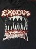 EXODUS 1985 Tour SHIRT Short Sleeve Black All Size T-Shirt AC674