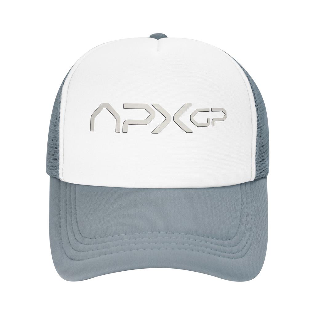 Apx Gp Racing Team  Sun Hats  Casual Unisex WomenMesh Trucker Hat Breathable Print Hiking Fishing Baseball Cap Gift
