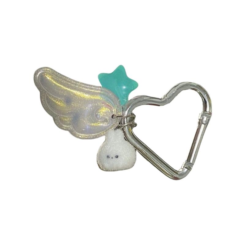 

Retro Y2K Japanese Magical Girl Star Keychain With Unique Green Design For Anime Lovers And Fashion Enthusiasts зелений