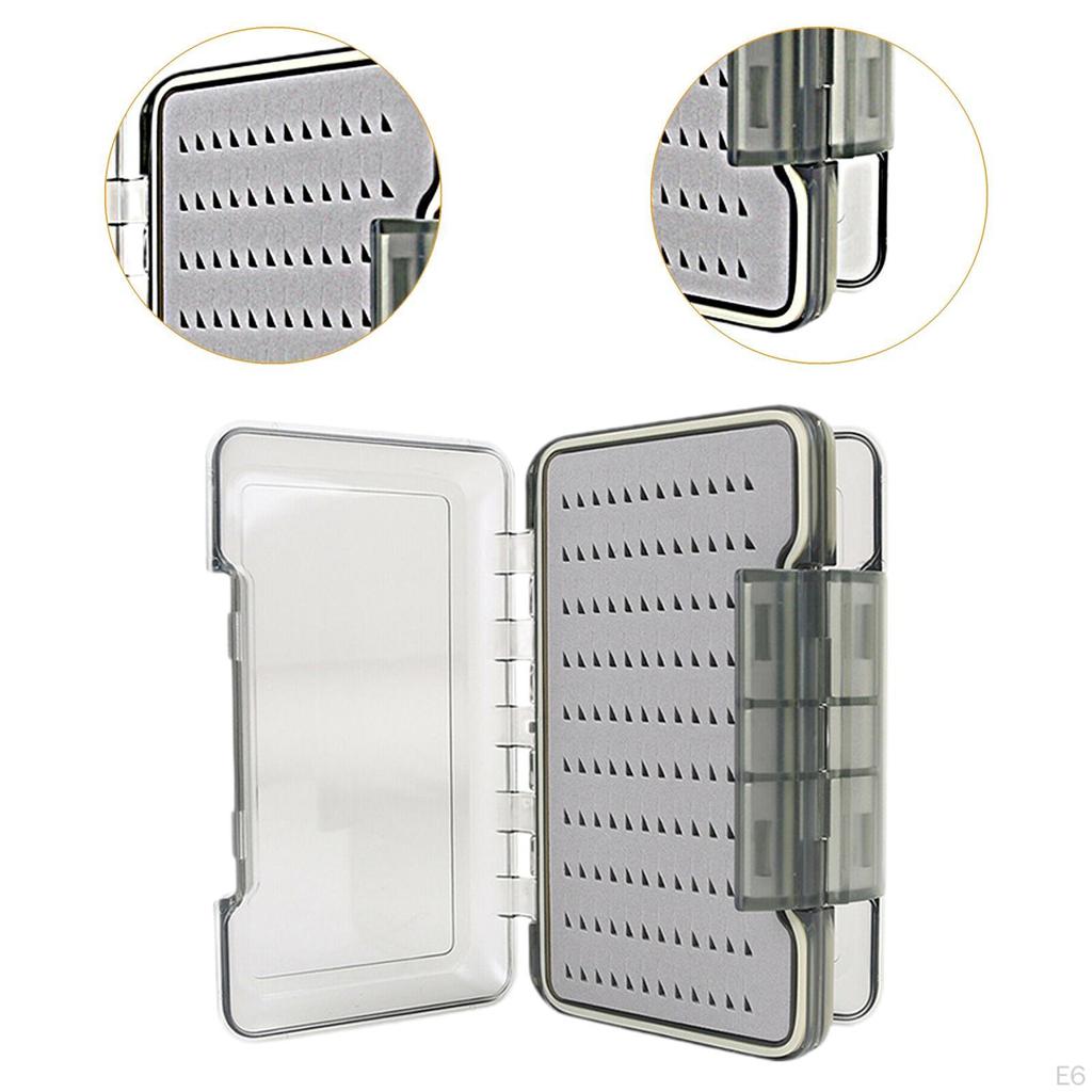 Fluefiskeboks Sluk Agn Etui Lett vanntett Utstyr