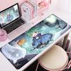 Laptop Gaming Keyboard Desktop Mat Hololive Kawaii Uruha Rushia Anime Mousepad Large Office Cabinet Carpet PC Rubber Accessories