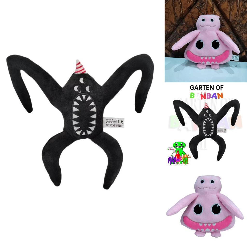Cute Black And Pink Banban Kindergarten Garden Plush Toy For All Ages 20cm/7.87in