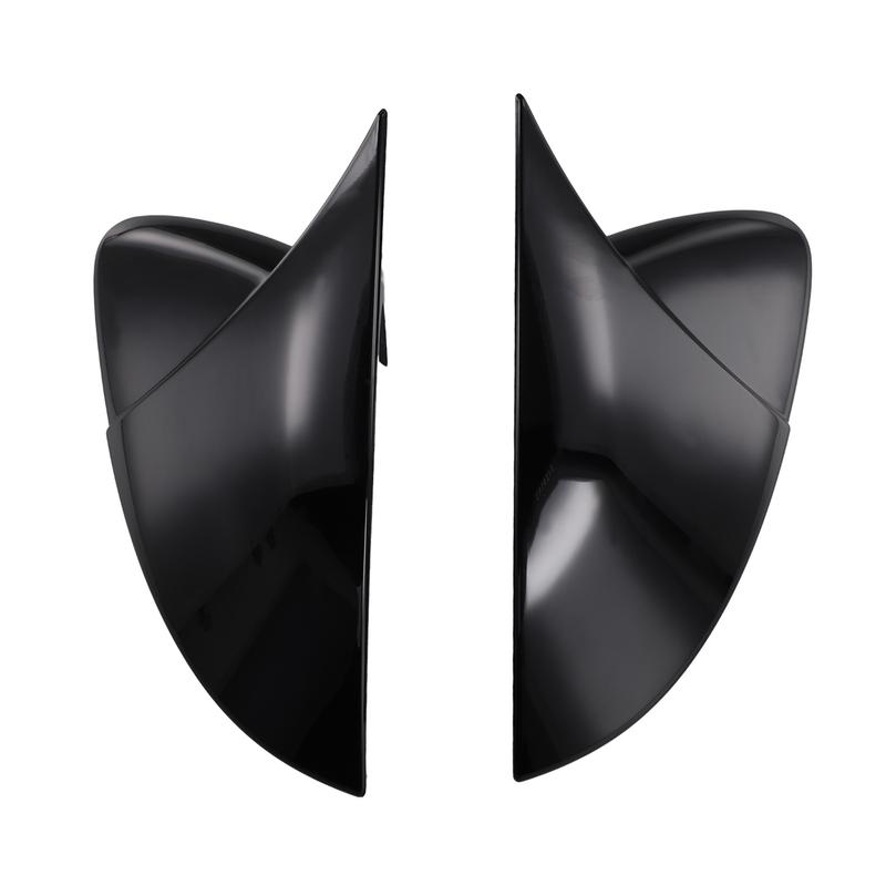 Car Black Side Mirror Covers for Volkswagen Golf 7 MK7 7.5 GTI GTD GTE R Touran
