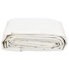 VidaXL Tarpaulin, Roof Cover with Metal Eyelets, UV-Resistant Protective Tarp Outdoor Garden, White 156072