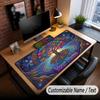 Tree of Life Theme Custom Mouse Pad Personalized With Name Text Customized Desk Mat For Office Home Decor