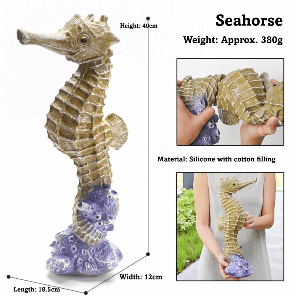 Large Size Ocean Animals Action Figures Great White Shark Model  Ocean Animal Simulation