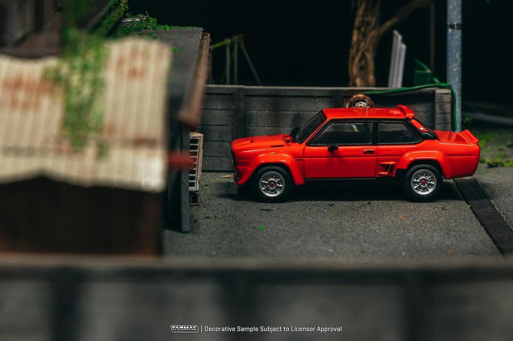 Speedmaster Japan TARMACWORKS FIAT 131 ABARTH Rally Stradale Red 1/64 (Finished Model) T64R-094-RE