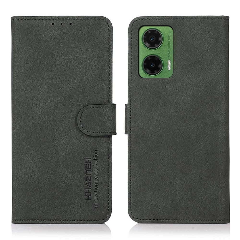 

Для Motorola Moto G35 5G Чохол-підставка Шкіряний гаманець Чохол для телефону Green