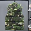 Men's Camouflage Hooded Cotton Vest - 2025 Autumn/Winter Fashion Sleeveless Jacket