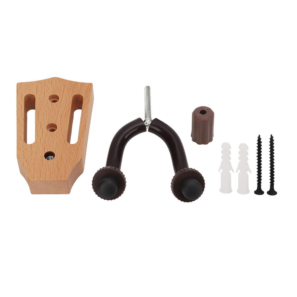 Gitarren Wandhalterung Halter Ständer Hänger Haken Halterung Zubehör Set Kit für Banjo Ukulele Klassischer Kopfplattentyp