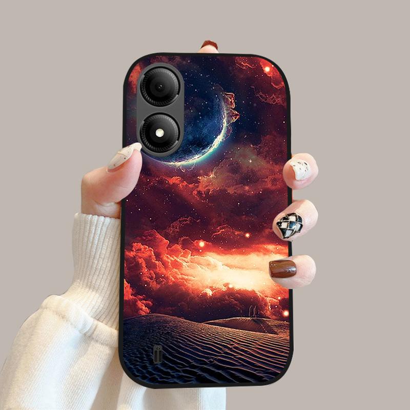Soft Case For ZTE Blade A33s A34 A35 Silicone TPU Phone Cover For ZTE Blade A54 Cartoon Popular Phone Protective Fundas Bags