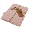 Pillowcases 40x40 with Ruffles, Powder Pink, Set of 2