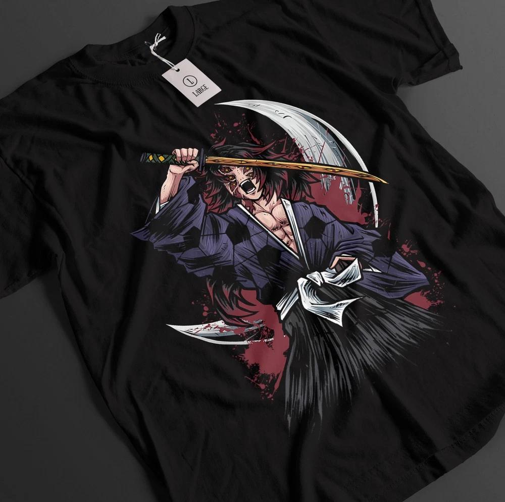 Demon Slayer Shirt Kokushibo Upper Moon 1 TShirt Tanjiro KNY Anime Muzan Tee S