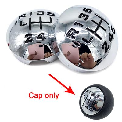 Gałka zmiany biegów samochodu górny emblemat odznaka prędkości numer pokrywy dla Peugeot 307 308 3008 407 5008 807 Partner B9 Tepee Citroen C3 (A51) C4 Picasso