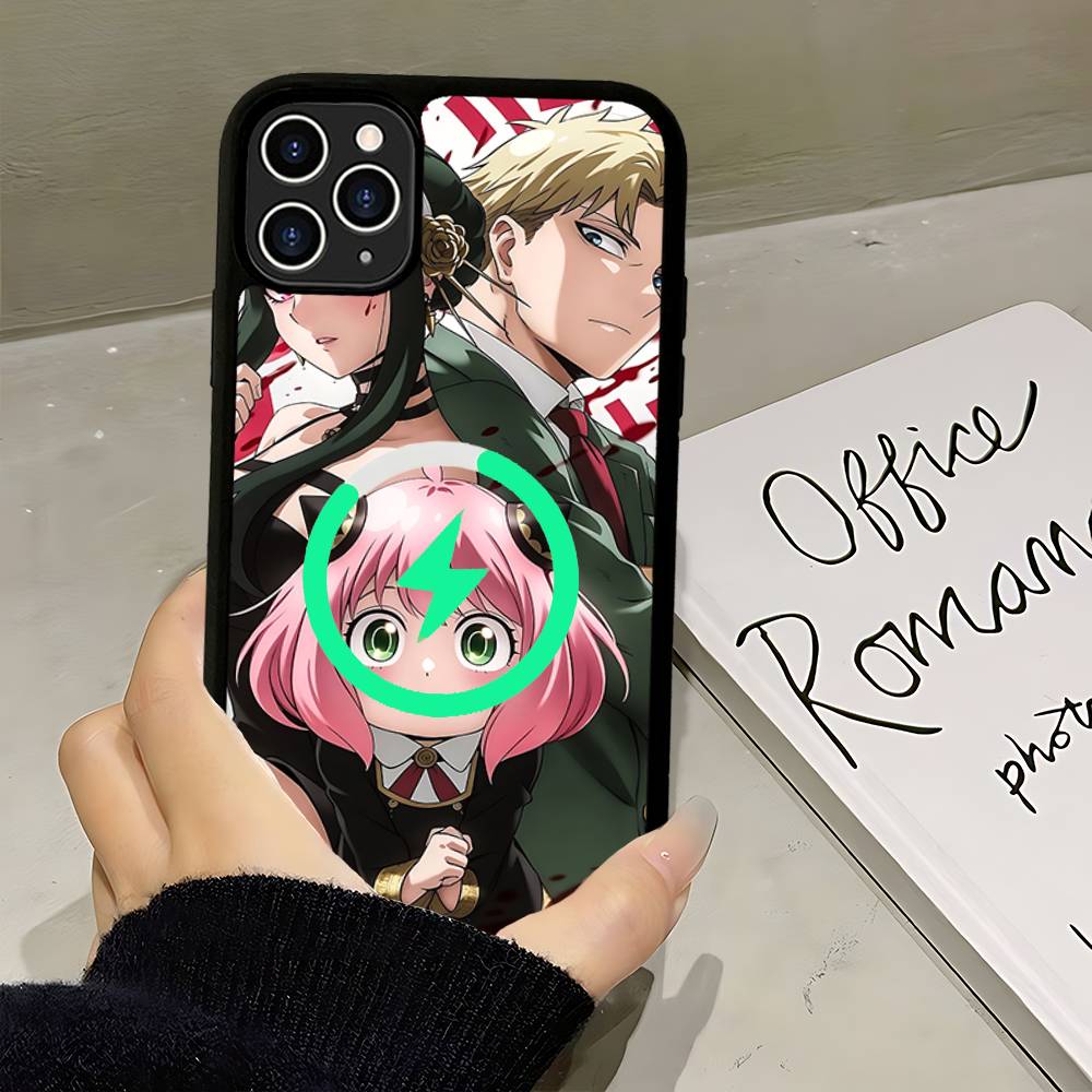 Classic Anime Spy X Family For Magsafe Magnetic Phone Case For IPhone 17 16 15 14 Plus 13 12 11 Pro Max Air Cover