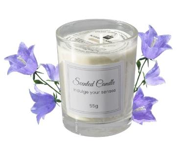 Hot Sale High Quality Handmade 55g Natural Soy Wax Candles for Home Decoration Valentine's Day Scented Vanilla Candles