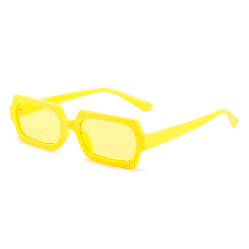 Polygonal Small Frame Sunglasses Candy-Colored Sunglasses Women'S Trend Glasses