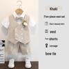Boys' British Style Summer Suit - Baby's First Birthday Formal Wear, Wedding Flower Boy & Piano Performance Outfit