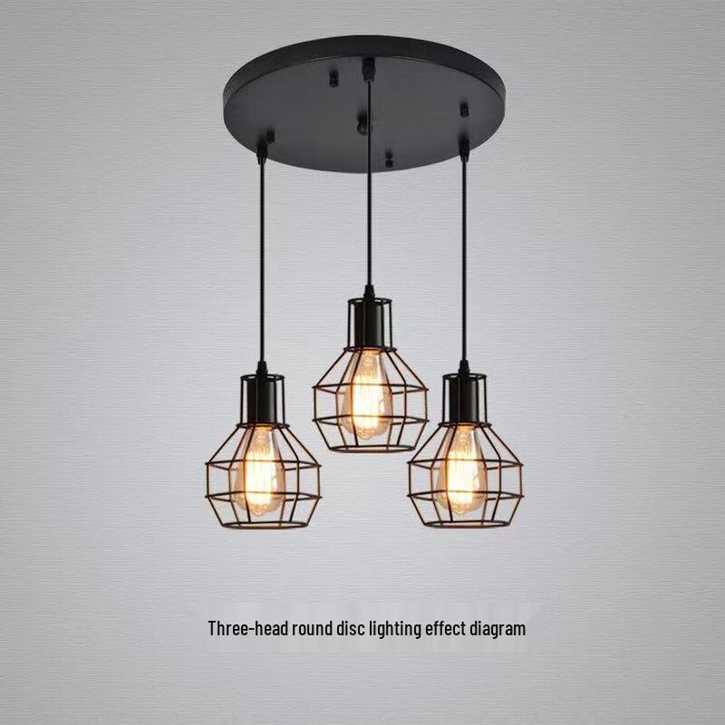 Retro Industriestil Kronleuchter