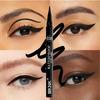 Crayon eye-liner liquide ultra-fin et waterproof, séchage rapide, anti-bavures, longue tenue, noir, application précise pour un maquillage des yeux spectaculaire.