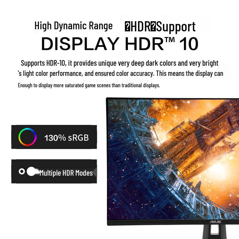 ASUS TUF Gaming VG279Q3A 27-inch 180Hz QHD IPS Gaming Monitor CN plug (adapter included)