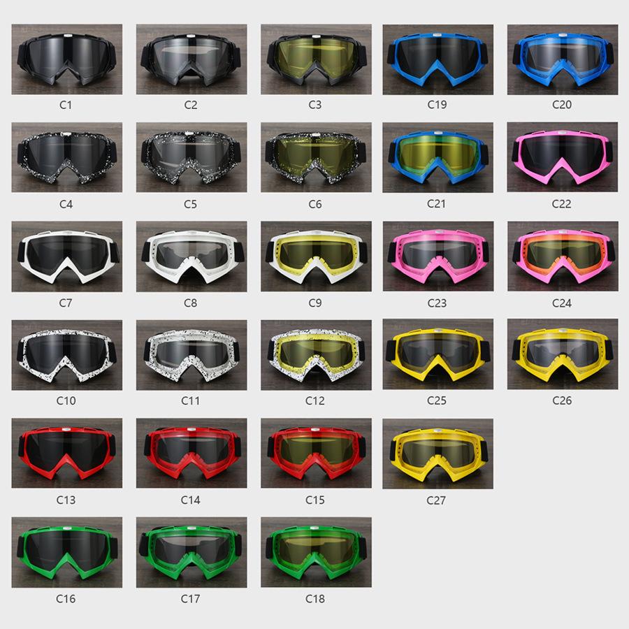 X600Anti-fog Goggles for Cycling, Motorcycle Off-road, Ski Goggles, Windproof, Sandproof, UV Protection