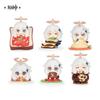 Genshin Impact Figure Scatola Cieca Gioco Periferica Cartone Animato Kawaii Cibo d'Emergenza Paimon Figure Modello da Collezione Giocattoli Bambola