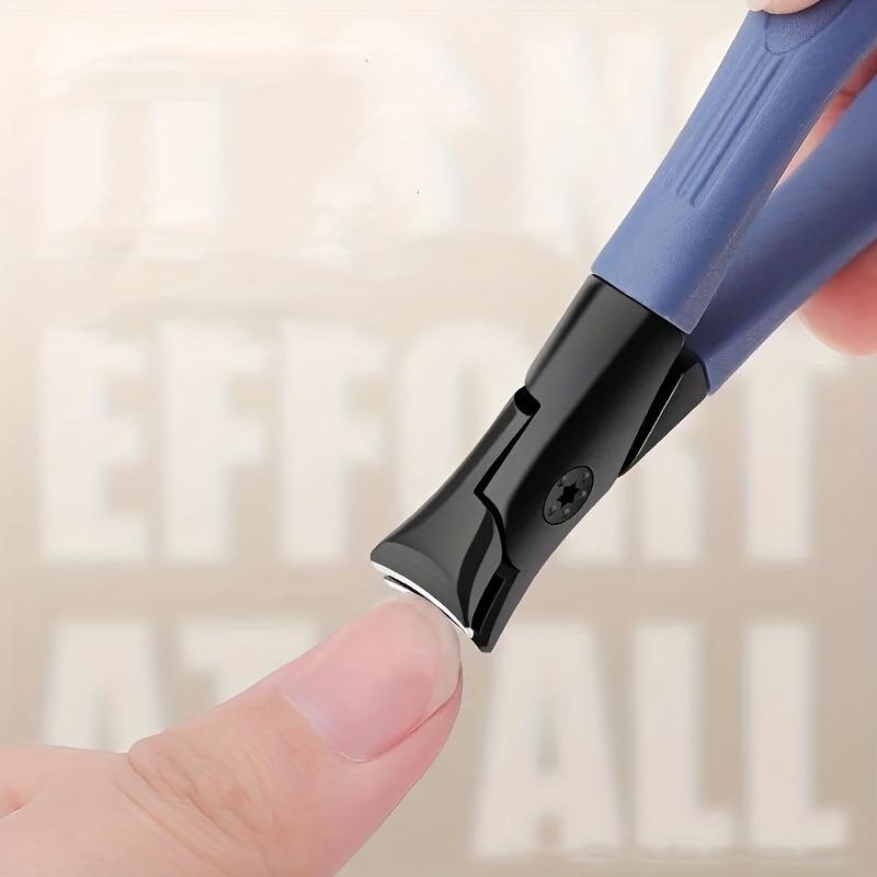 Premium Nagelknipser Edelstahl Große Öffnung, Dicken Zehennägel & Fingernägel Trimmer, Klassischer Stil