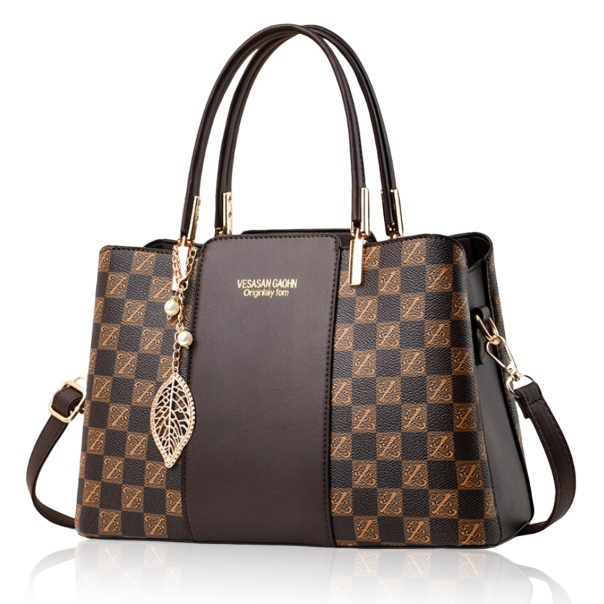 

Shoulder bag for shoulder for PU leather [DESAFIANTE] women, bag, handbag, adults, crossbody, (dark brown)