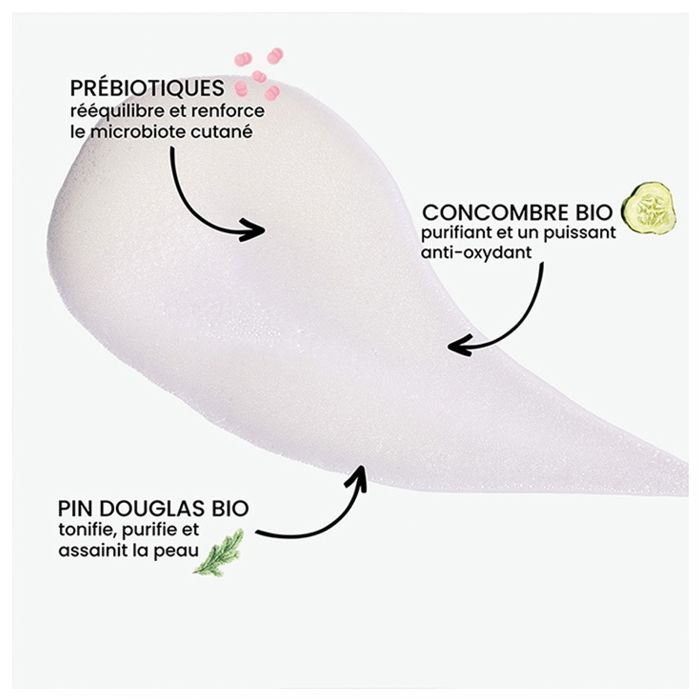 Pulpe de Vie Magic Mousse Nettoyante Purifiante avec Prébiotiques Bio 125ml