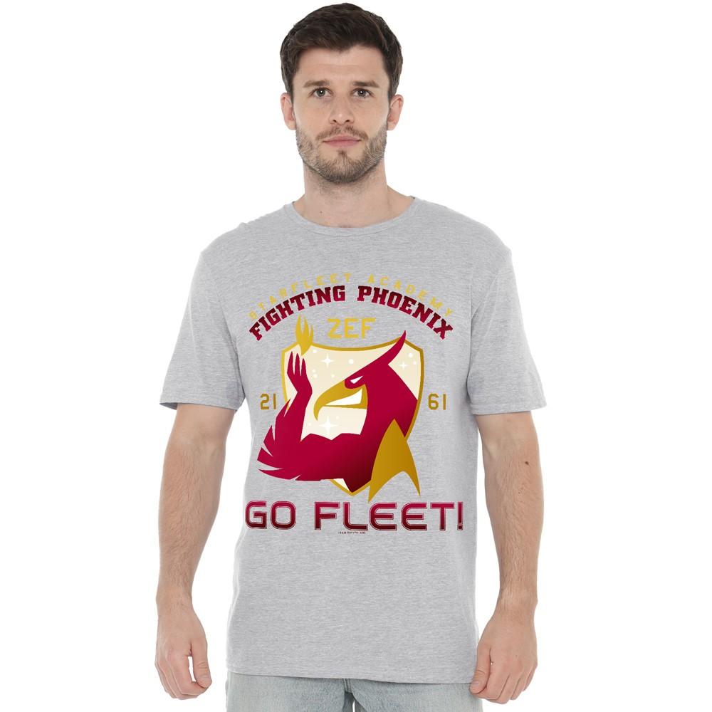 Star Trek Fighting Phoenix T-Shirt S-5XL Athletic Heather XXXL