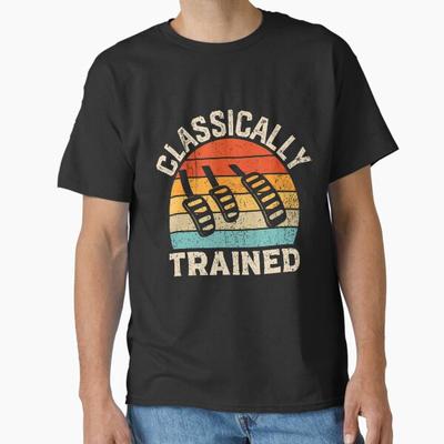 Men Casual Shirts Short Sleeves Three Pedals Ally Trained Black Tees Oversized T-shirts