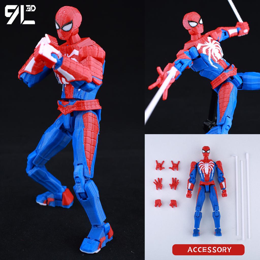 9L3D Printed Dummy13 Superheroes Superman Anime Multi-Jointed Shapeshift Toys Action Figures Mannequin T13 Model Ornaments Gifts