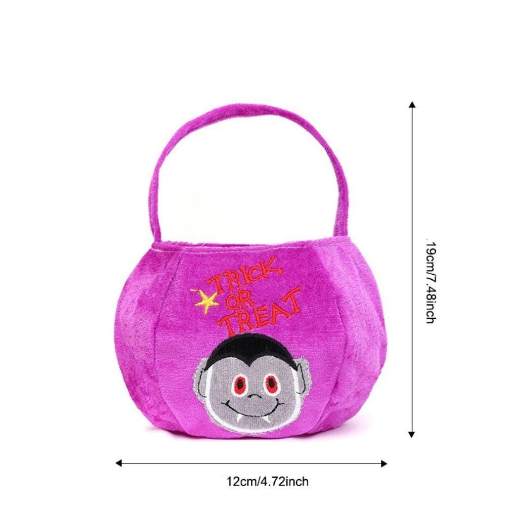 Gifts Pouch Halloween Candy Bag Ghost Trick-Or-Treat Candy Basket Pumpkin Candy Bucket  Children